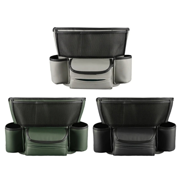 Car Multifunctional Armrest Box Storage Bag Car Interior Supplies(Black)