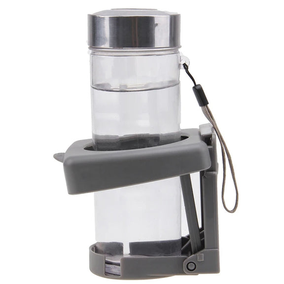 Car Air Vent Multifunctional Drink Holder Car Mug Stand Ashtray Rack(Gray)