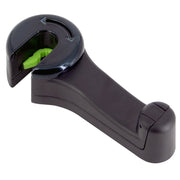 Car Back Seat Double Hook Phone Holder, Color: Black