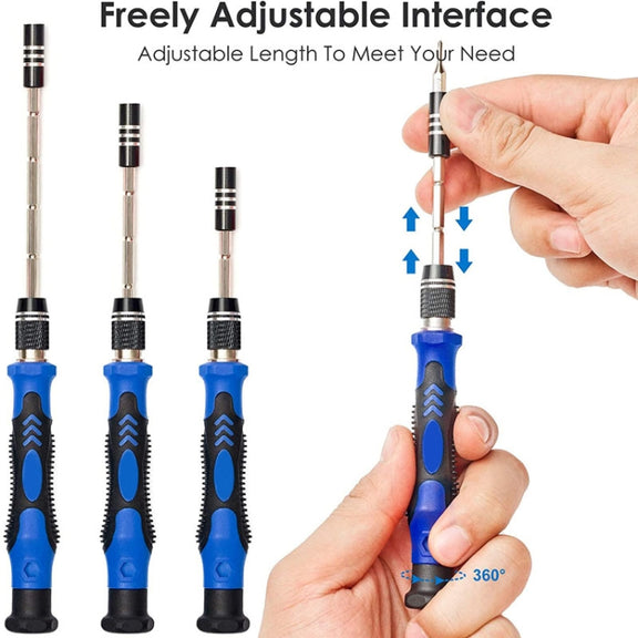 124 In 1 Multipurpose Manual Screwdriver Set Household Cell Phone Computer Repair Tools