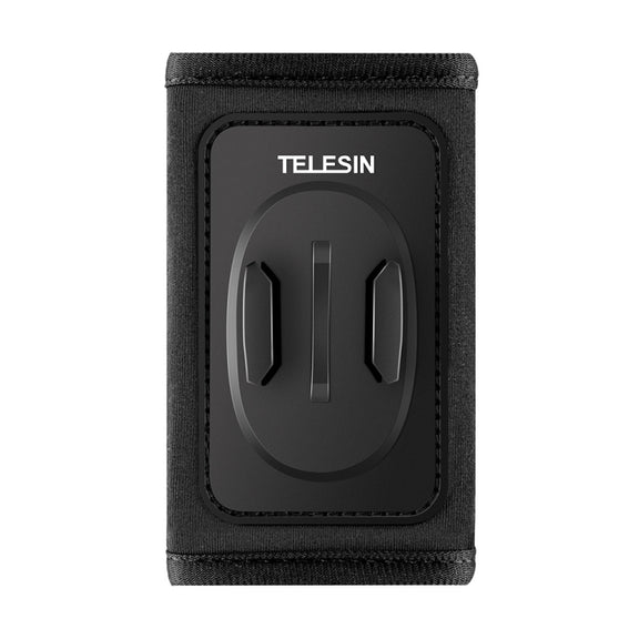 TELESIN Backpack Shoulder Strap Bracket Mount for GoPro Hero / Insta360 /  SJCAM / DJI Action Accessories, Spec: Only Strap Mount