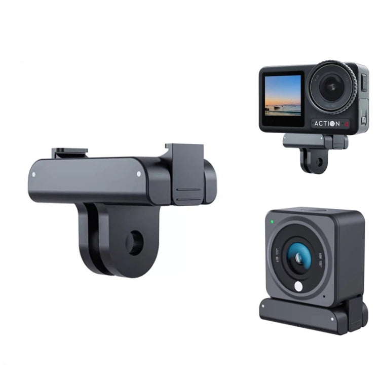 For DJI Osmo Action 4 / 3 / 2 Magnetic Adapter Tripod Connector  Bulge Mount