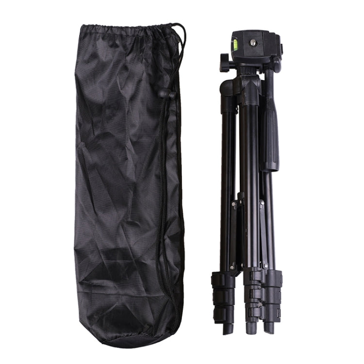 Portable Aluminum DSLR Camera Live Tripod Photography Retractable Landing Bracket, Specification: 102cm Tripod+Clip+Bag+Controller+Adaptor