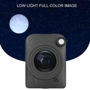 4K Time-Lapse Camera Microlight Full Color Night Vision Security Recording Construction Site Time-Lapse Camera(Black)