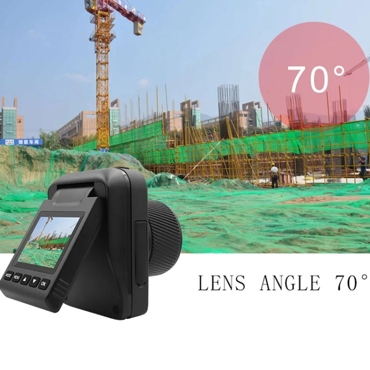 4K Time-Lapse Camera Microlight Full Color Night Vision Security Recording Construction Site Time-Lapse Camera(Black)
