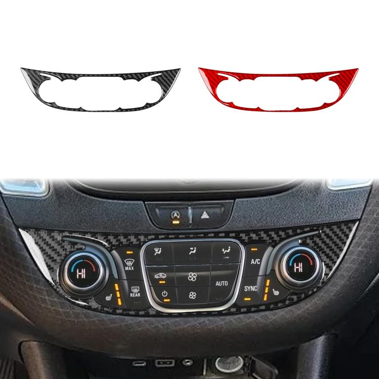For Chevrolet Malibu 2016-2022 C Model Universal Central Control Knob Panel Sticker(Black)