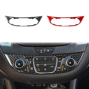 For Chevrolet Malibu 2016-2022 C Model Universal Central Control Knob Panel Sticker(Black)