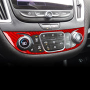 For Chevrolet Malibu 2016-2022 C Model Universal Central Control Knob Panel Sticker(Black)