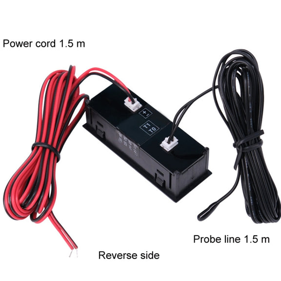 5V/12V WIFI Network Automatic Time Synchronization Digital Electronic Clock Module, Color: Red