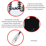Car Interactive Finger Light Multi-function Warning Anti-rear Collision Light(Scissor Hand)