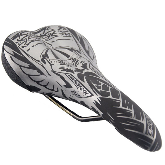 ENLEE ZD-B834 Bicycle Cushion Saddle Mountain Bike Shock Absorbing Seat, Style: Warrior