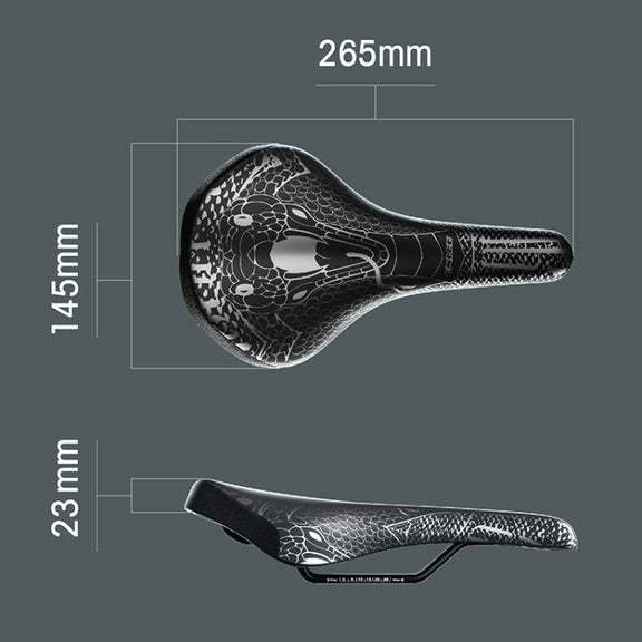ENLEE ZD-B834 Bicycle Cushion Saddle Mountain Bike Shock Absorbing Seat, Style: Warrior