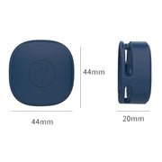 For Samsung Galaxy SmartTag Positioning Tracker Life Water-resistant Silicone Protective Case(Black)