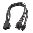 30cm CPU 8Pin To 8+4Pin Adapter Cable Power Supply Motherboard Processor Power Cable - Power Cord by PMC TechLife | Online Shopping South Africa | PMC TechLife
