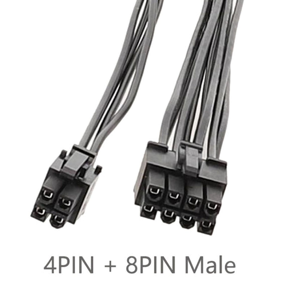 30cm CPU 8Pin To 8+4Pin Adapter Cable Power Supply Motherboard Processor Power Cable