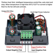 80W 5A DC-DC Adjustable Voltage Regulator Battery Charging Module