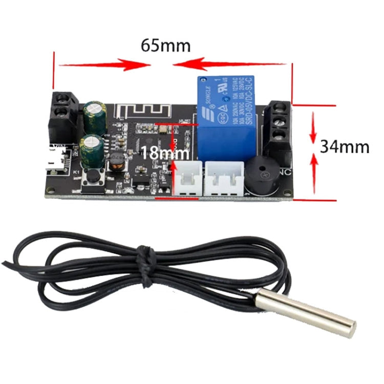 WIFI Wireless Cell Phone Remote Thermostat Control Switch Module, Model: No Display