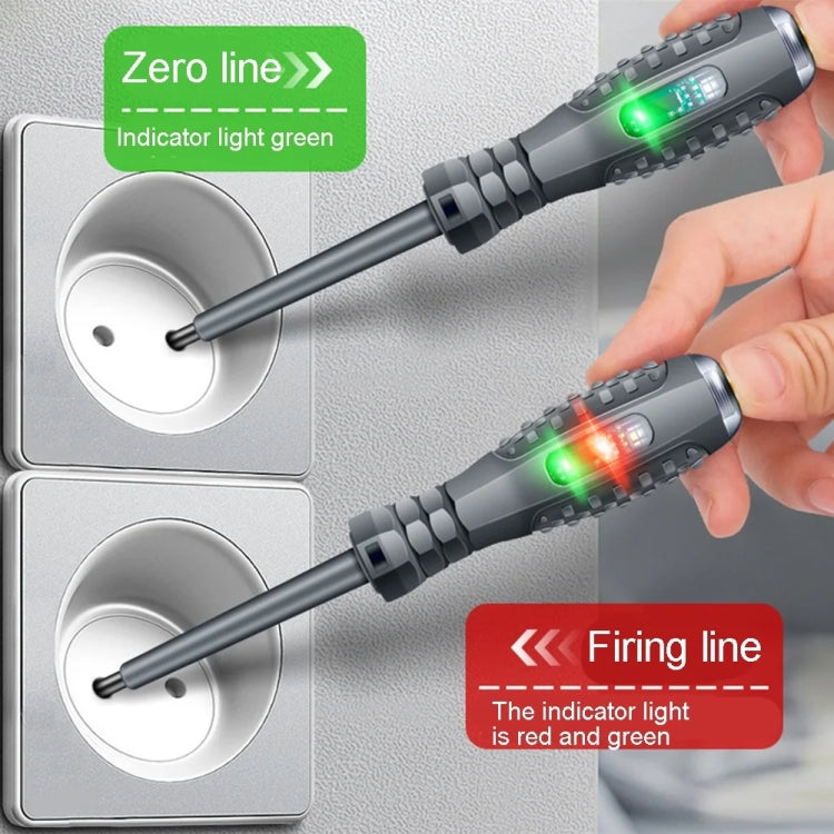 High Torque High Bright Electrician Tester Smart Test Breakpoint Specific Screwdriver(Phillips)