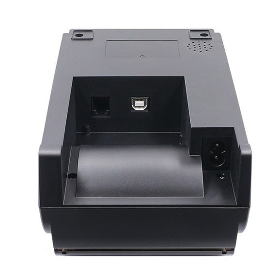 58mm USB Computer Version+Mobile Bluetooth Automatic Order Takeout Receipt Cashier Thermal Printer(US Plug)