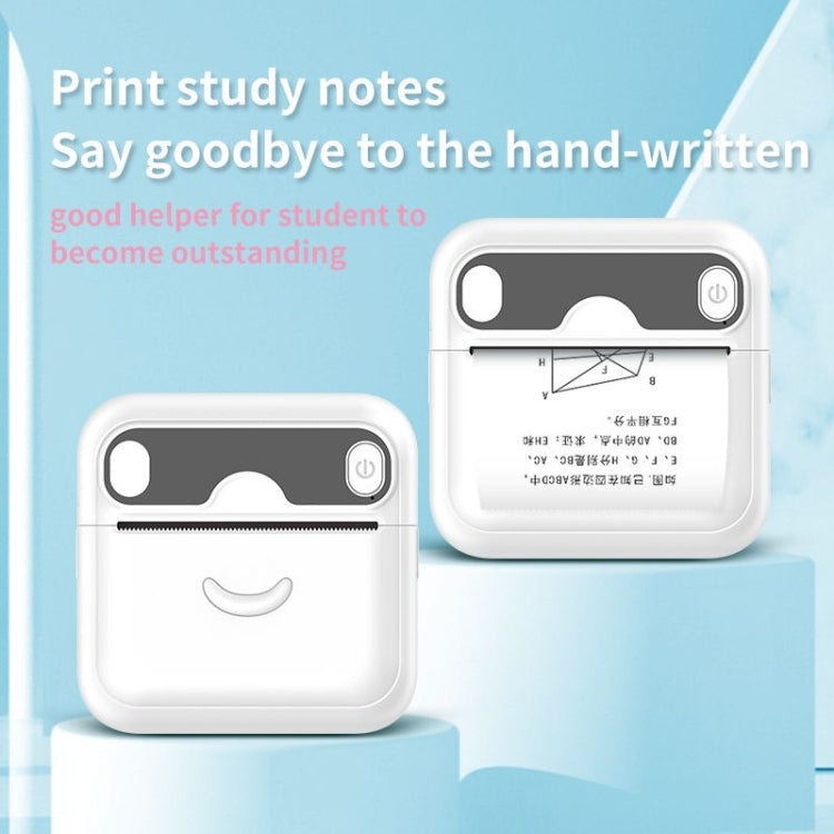 A32 Small Portable Self-adhesive Error Question Photo Label Bluetooth Pocket Thermal Printer(English Version)