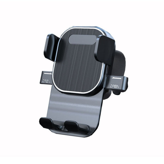 Automotive Navigation Bracket Car Air Vent Phone Fixed Support Clip, Style: Texture Model