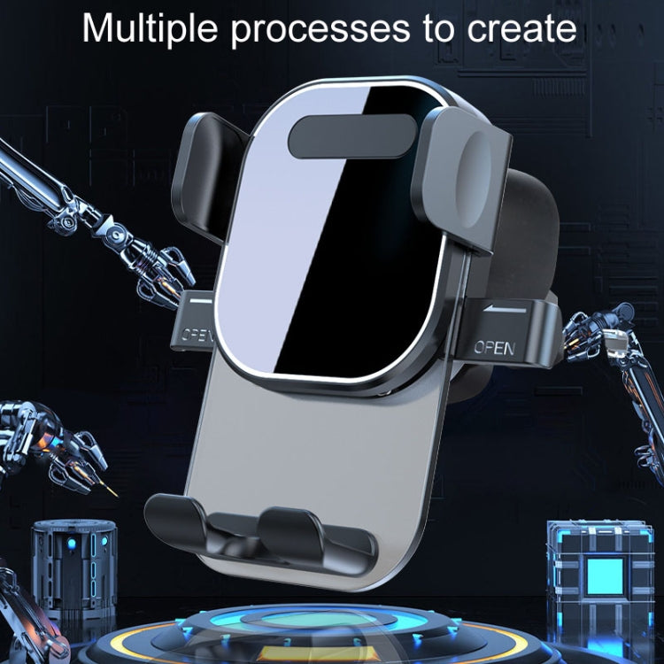 Automotive Navigation Bracket Car Air Vent Phone Fixed Support Clip, Style: Mirror Model
