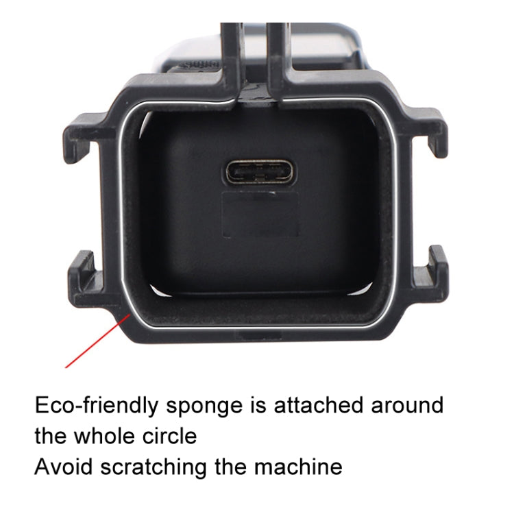 For DJI OSMO Pocket 3 Expansion Bracket Adapter Gimbal Camera Mounting Bracket Accessories, Style: Expand Bracket+Backpack Clip