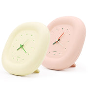 Desktop Wall-mounted Dual-purpose Decorative Silent Bubble Clock(Yellow)