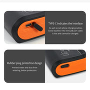 58mm Portable Logistics Takeaway Receipt Bluetooth Thermal Printer(EU Plug)