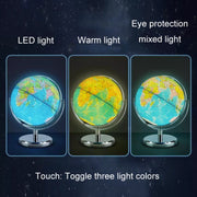 High Definition Teaching 3D Intelligent Suspended Globe(30cm Charging Model with Light)
