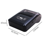 58mm Portable USB Charging Home Phone Bluetooth Thermal Printer(US Plug)