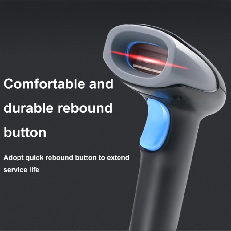 QR Code Scanner Mobile Phone Screen Supermarket Cashier Scanner, Model: Bluetooth Wireless