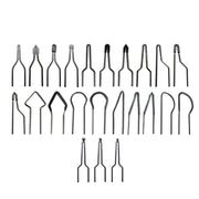 23 In 1 1mm Diameter Wood Burning Wire Nibs for High Impedance Pyrography Machine Accessory