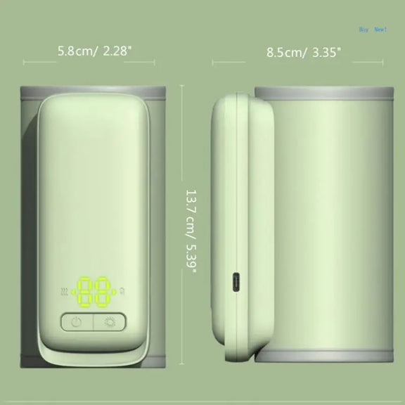 18W Baby Bottle Warmer With Digital Display & Night Light, Spec: Standard Version