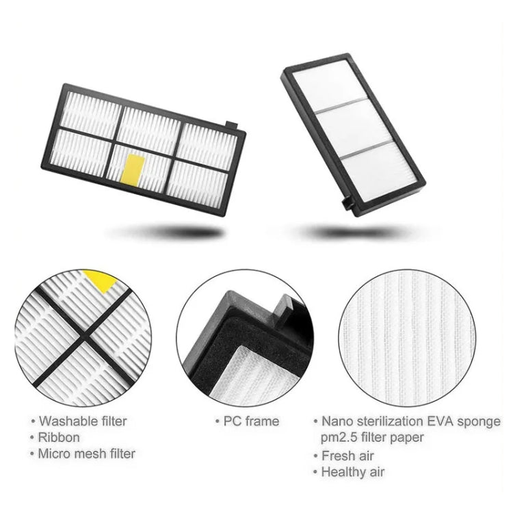 2pcs /Set Wheel Sweeper Accessories For iRobot Roomba 800 & 900 Series