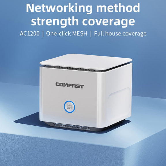 COMFAST CF-WR651AC  AC1200 Mesh Wireless Router 2.4G&5G Wi-Fi Repeater Amplifier