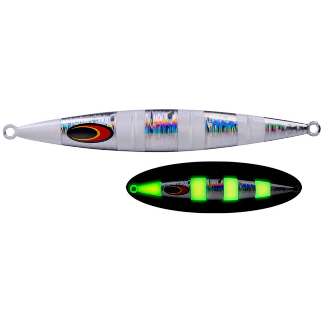 PROBEROS F125 Jogging Steelhead Deep Sea Boat Fishing Lure Rapid Sinking Sea Fishing Fake Bait, Size: 30g(Luminous  Color D)