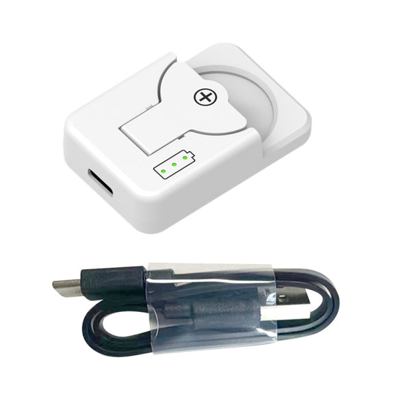 4.2V LIR2032/2450 Button Battery Universal Charger(White With Cable)