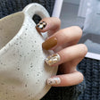24pcs/box Handmade Nail Glitter Nail Jelly Glue Finished Patch, Color: BY1003(Wear Tool Bag) - free shipping - PMC Jewellery - Order now!