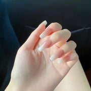 24pcs/box Handmade Nail Glitter Nail Jelly Glue Finished Patch, Color: BS2040(Wear Tool Bag)
