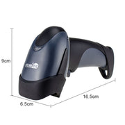 NETUM One-Dimensional Self-Sensing Code Sweeper Handheld Mobile Red Light Scanning Machine, Model: Wired With Bracket