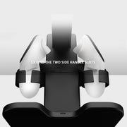 For Meta Quest 3 / 2 / Pro Charging Storage Stand With RGB Lights(Black)