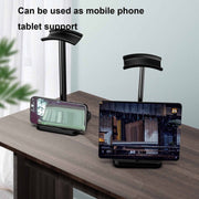 Desktop Headphone Holder Cell Phone Tablet Stand(White)