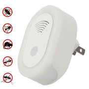 Adjustable Night Light Ultrasonic Mosquito Repeller Mini Home Electronic Mouse Repeller, Spec: AU Plug(White)