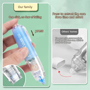 Push-Dry Quick Glue Stick Correction Tape Double Sided Adhesive For Handmade Handbook(White)