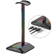 New Bee Dual Output Colorful Headset Display Rack HUB Expansion Headphone Holder, Color: Z8 Black - Headset Stand by PMC TechLife | Online Shopping South Africa | PMC TechLife | Buy Now Pay Later Mobicred