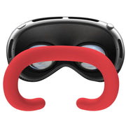 For Apple Vision Pro Silicone Eye Mask Sweatproof Dustproof Replaceable Silicone Case(Black)