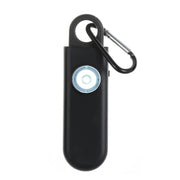 Women Personal Anti-pervert Alarm Outdoor LED Flashing Light Alarm(Black)