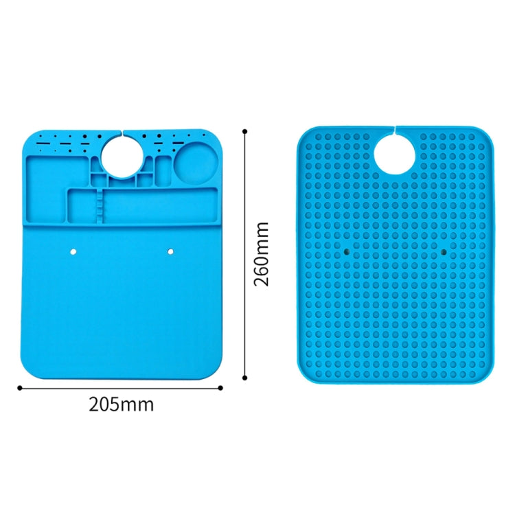 20x26cm Mobile Phone Repair Microscope Silicone Insulation Work Mat