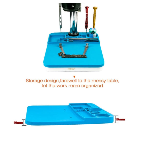 20x26cm Mobile Phone Repair Microscope Silicone Insulation Work Mat